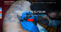 Desktop Screenshot of elysiumtattoo.com